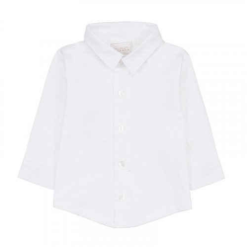 Nanán Camicia bianca in popeline Latest stili