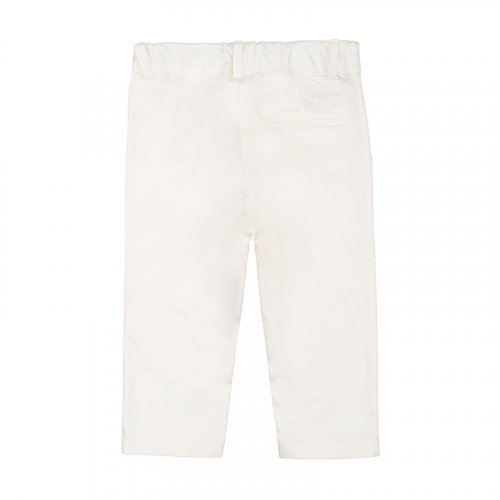 Nanán Pantalone classico bianco Sostegno trimestrale