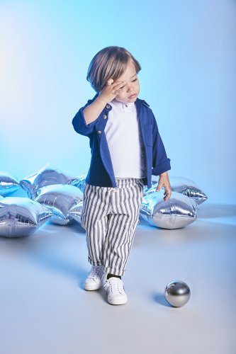 Nanán Pantalone a righe 50% di sconto con spedizione gratuita
