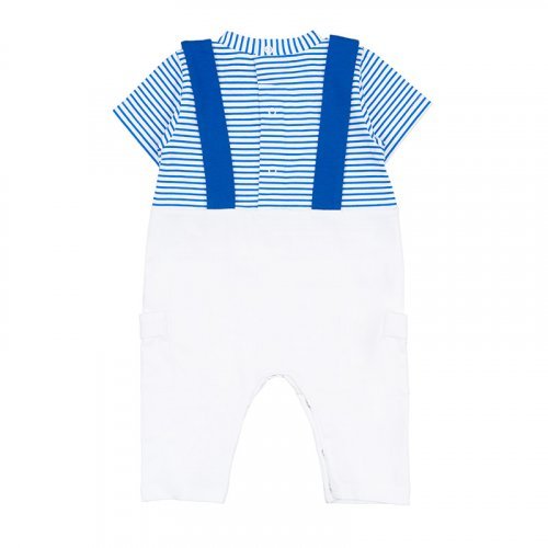 Nanán Pagliaccetto c/salopette blu Esporta salva