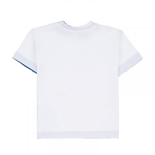 Nanán T-shirt con taschino bianco Fino Al -60%