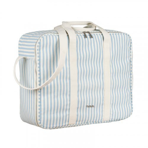 Nanán Borsa mamma canvas azzurra Offerte esclusive