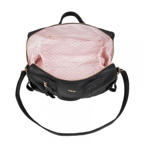 Nanán Borsa passeggio c/fasciatoio nero Liquidazione