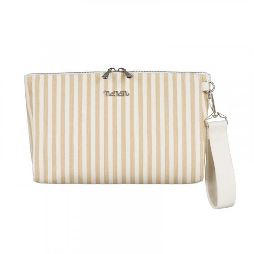 Nanán Pochette canvas beige Enormi risparmi