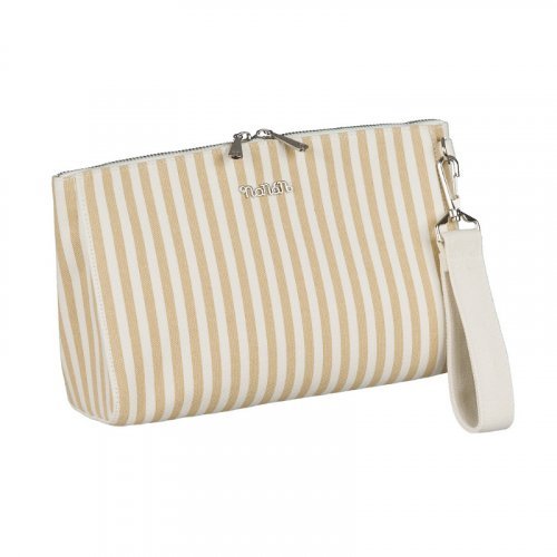 Nanán Pochette canvas beige Enormi risparmi