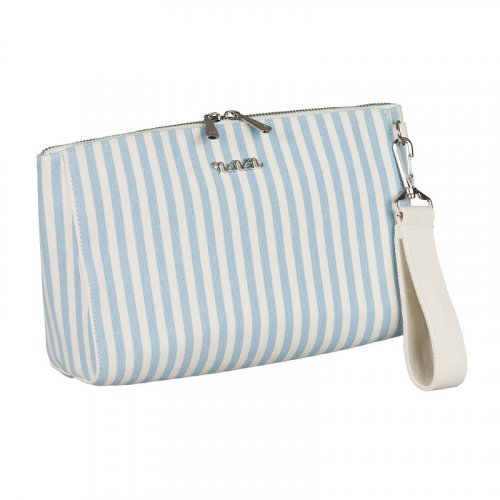 Nanán Pochette canvas azzurra Prezzo basso