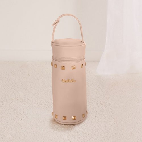 Nanán Portabiberon rosa con borchie Promozione temporanea