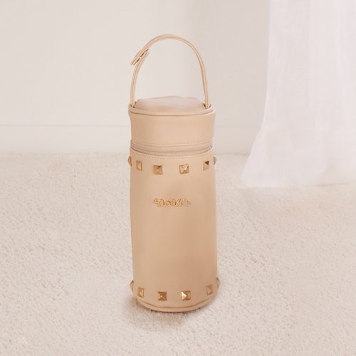Nanán Portabiberon ècru con borchie Fino al 50% di sconto
