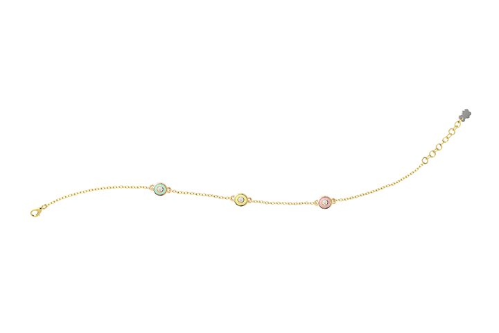 Nanán Bracciale Charms Colorati Argento Shopping Online