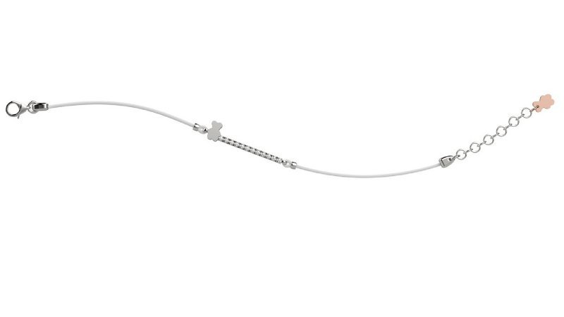 Nanán Bracciale Argento 925 - Col Rosso Offerta speciale