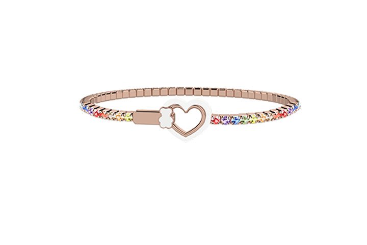 Nanán Bracciale Tennis MAMMA multicolor Offerta per la Festa della Mamma