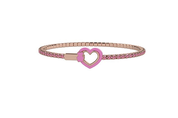 Nanán Bracciale Tennis MAMMA rosa Offerta Giorno del Papà