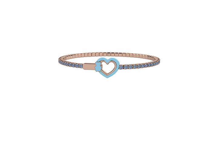 Nanán Bracciale Tennis BIMBO/A azzurro Offerta Anniversario