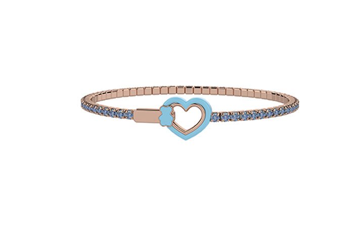 Nanán Bracciale Tennis MAMMA azzurro Offerta migliore