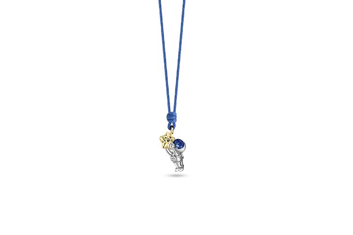 Nanán Collana Baby Astronauta Argento Fino al 50% di sconto