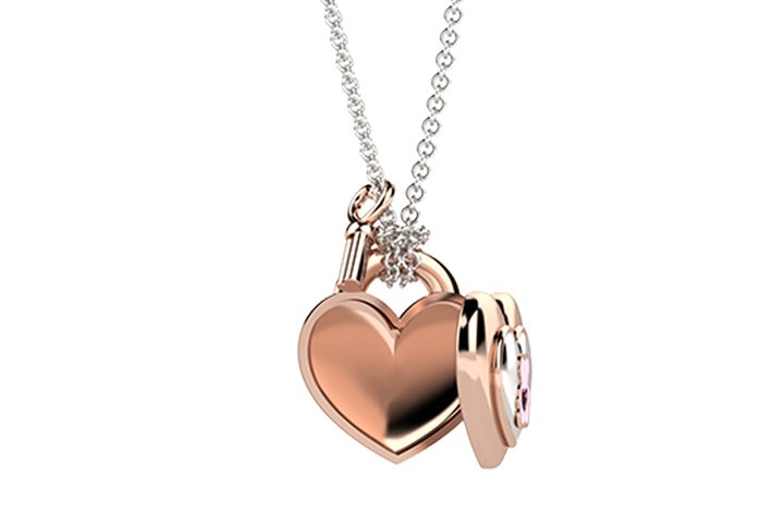 Nanán Pendente "Portami con te" cuore azzurro 50% di sconto con spedizione gratuita