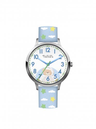 Nanán Orologio bambino Tato azzurro Negozio