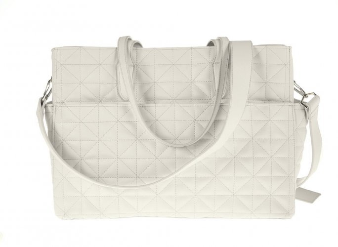 Nanán Borsa Mamma con manici Bianca Offerte esclusive