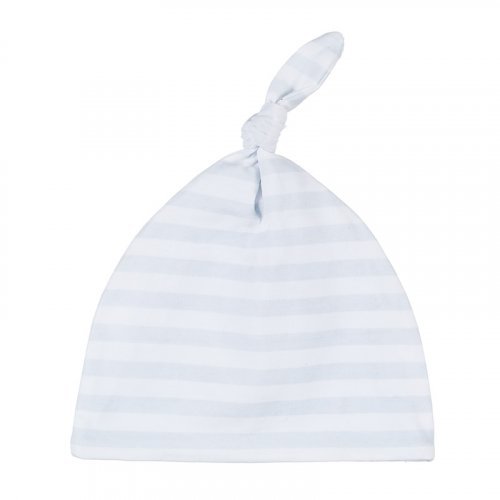 Nanán Berretta Rigata Azzurra Only for today