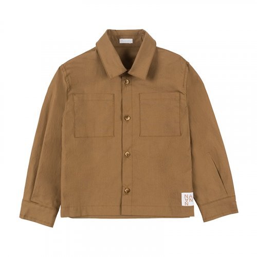 Nanán Giacca Camicia Marrone Enormi sconti