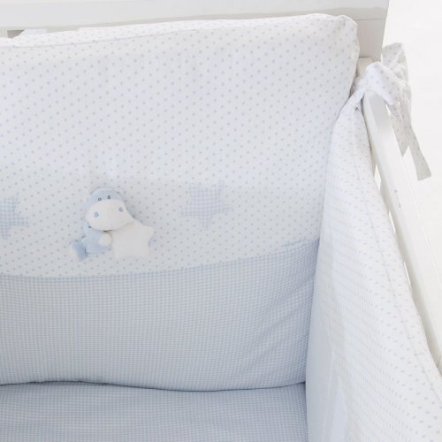 Nanán Set Piumone e Paracolpi 4pz Bombo Azzurro 2025