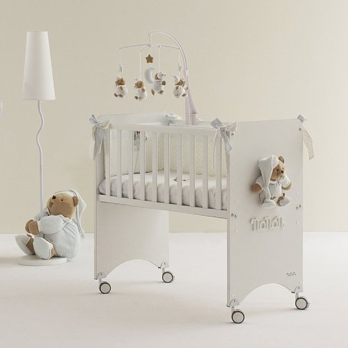 Nanán Letto Co-sleeping Puccio Azzurro Con Materasso Negozi Online