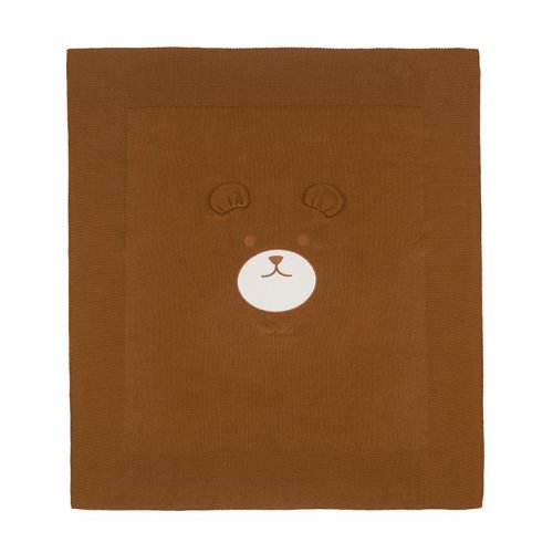 Nanán Coperta in filo c/orsetto beige Prezzo di fabbrica