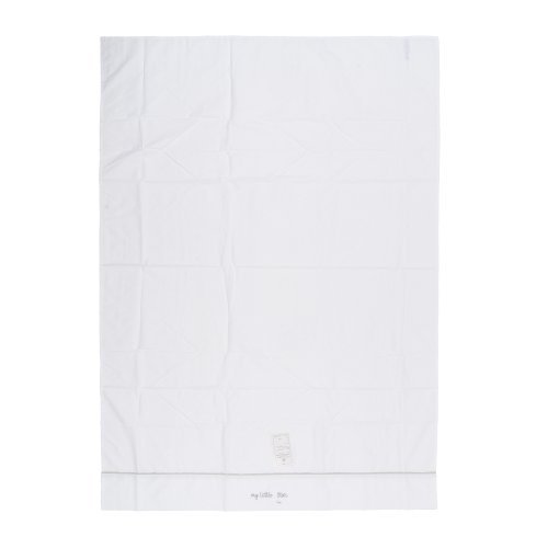Nanán Set lenzuola letto "My little star" con ricamo grigio Bestseller