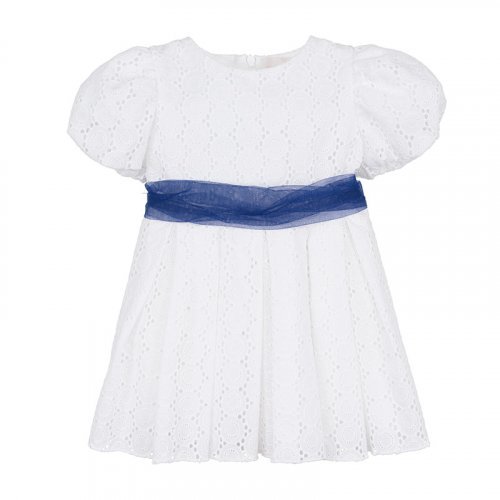 Nanán Abito in sangallo blu Sconto