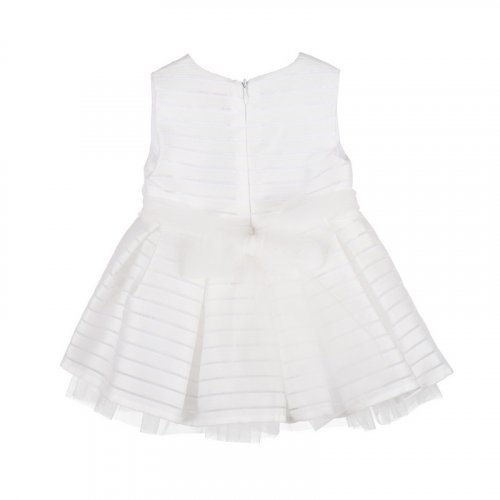 Nanán Abito con fascia bianco Online
