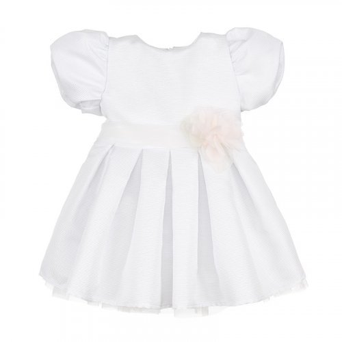 Nanán Abito con rosa bianco Vendita Calda