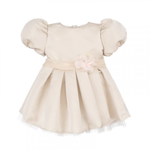 Nanán Abito con rosa beige Vendita Economica