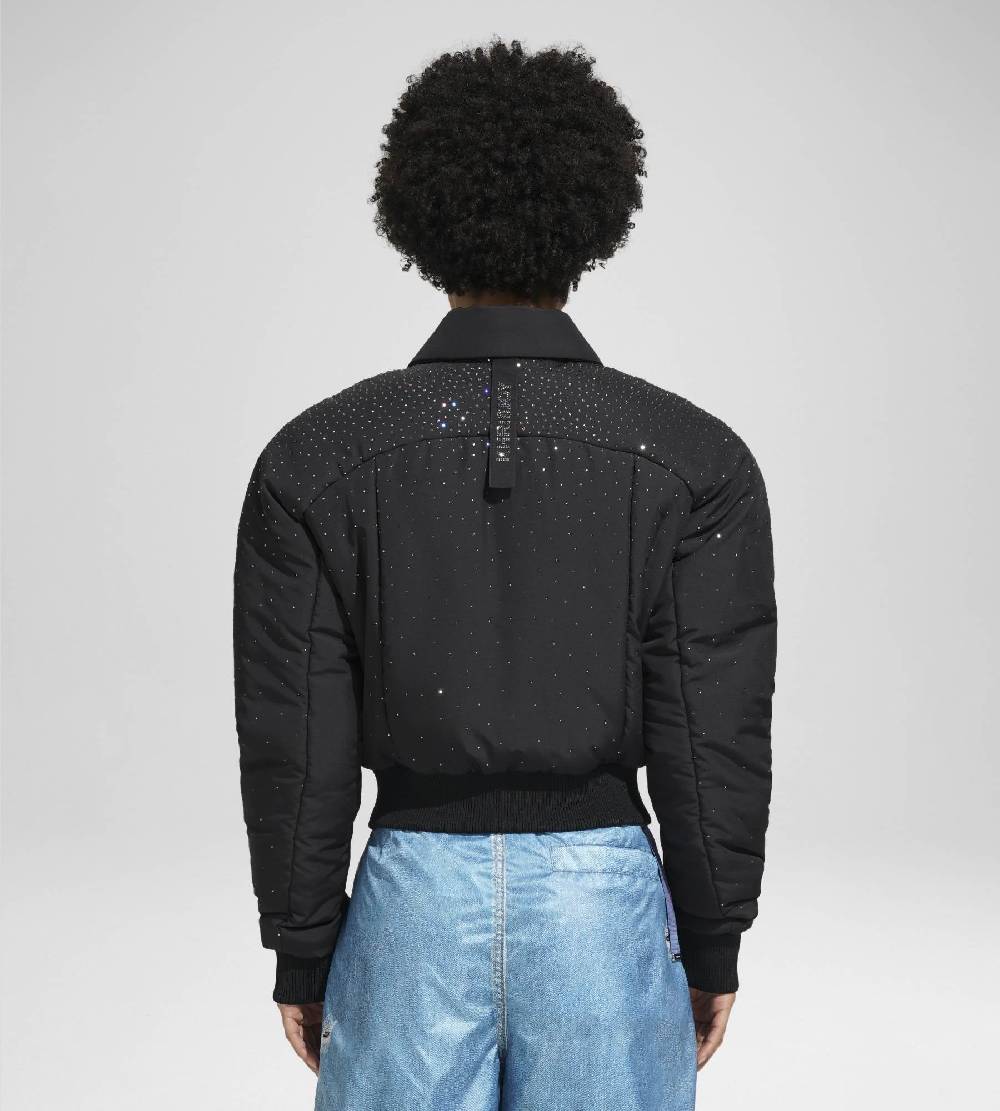 Khrisjoy JIM BOMBER STRASS BLACK Novità