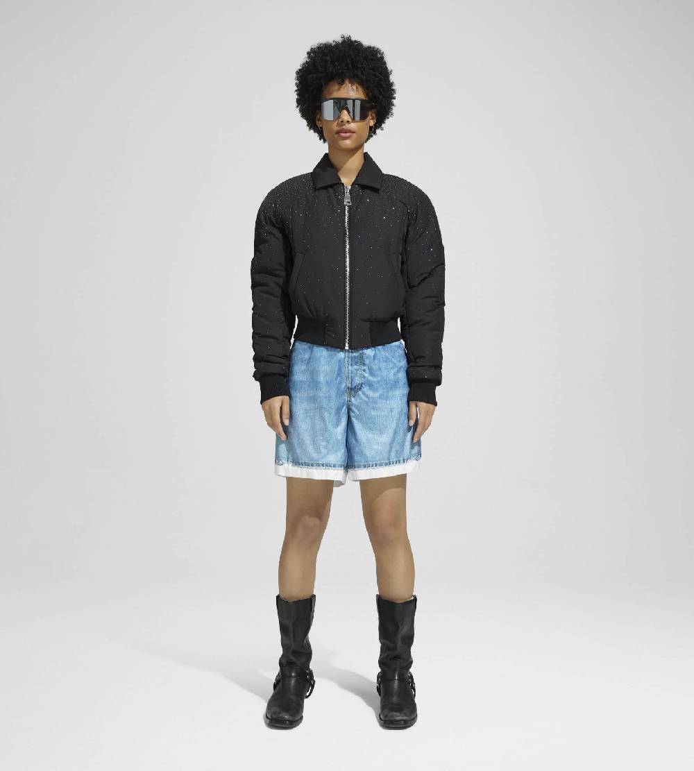 Khrisjoy JIM BOMBER STRASS BLACK Novità
