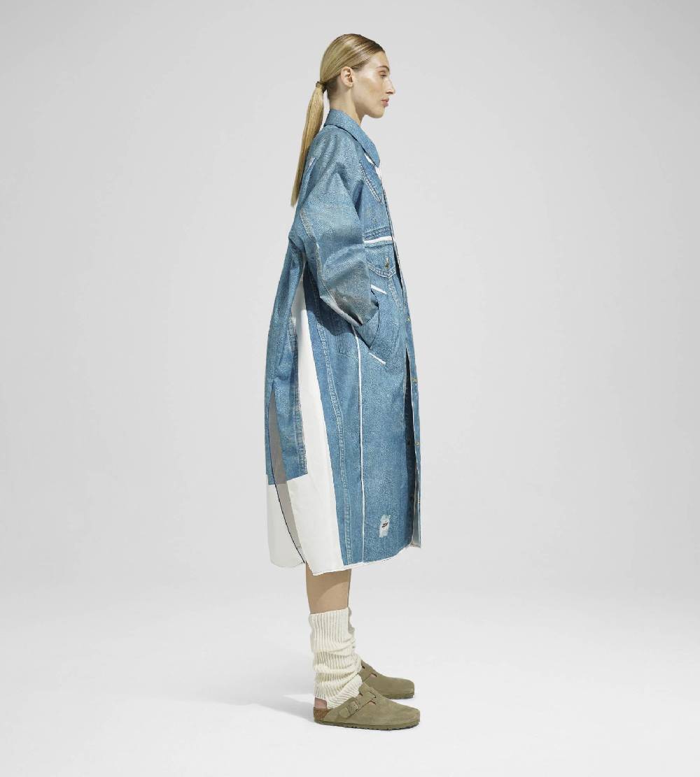 Khrisjoy DENIM RAINCOAT PRINT MEDIUM DENIM Presa