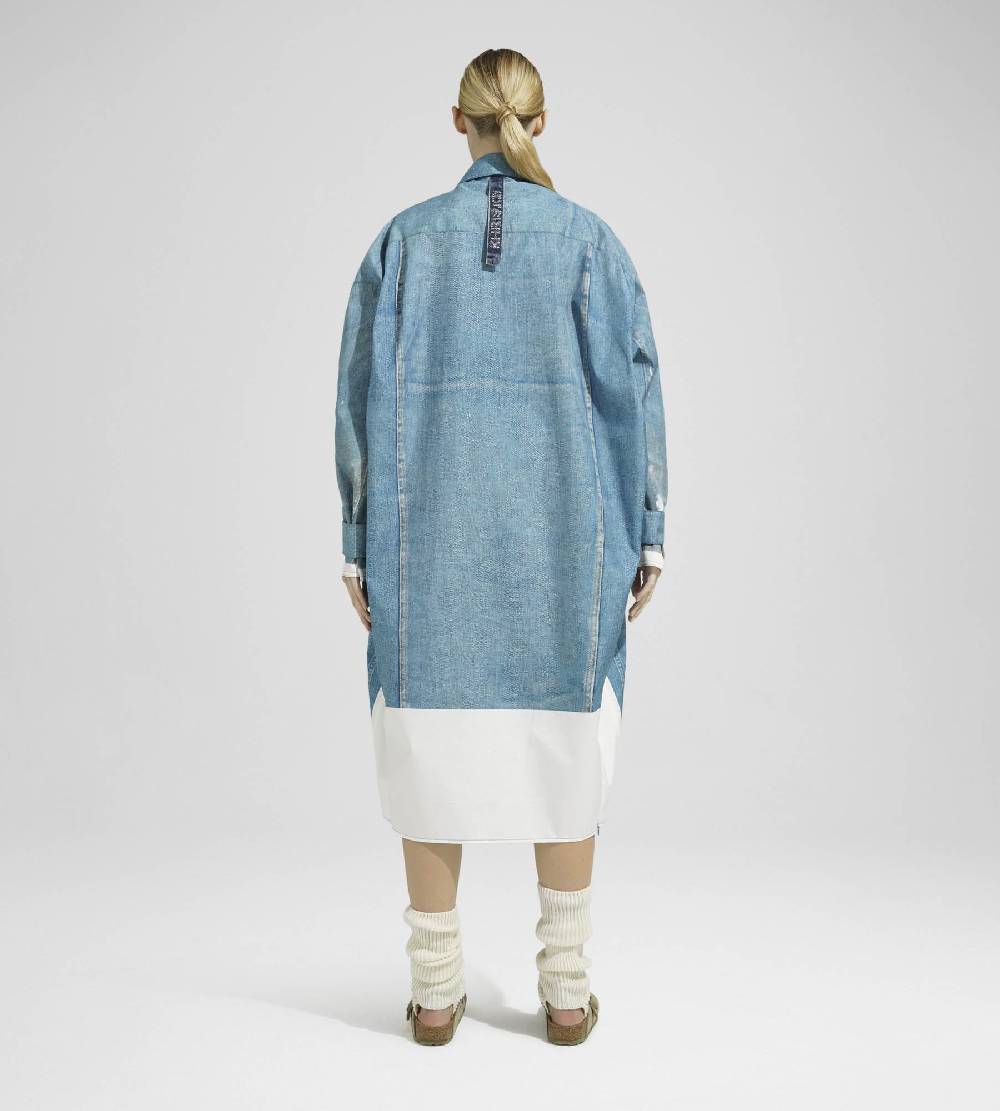 Khrisjoy DENIM RAINCOAT PRINT MEDIUM DENIM Presa