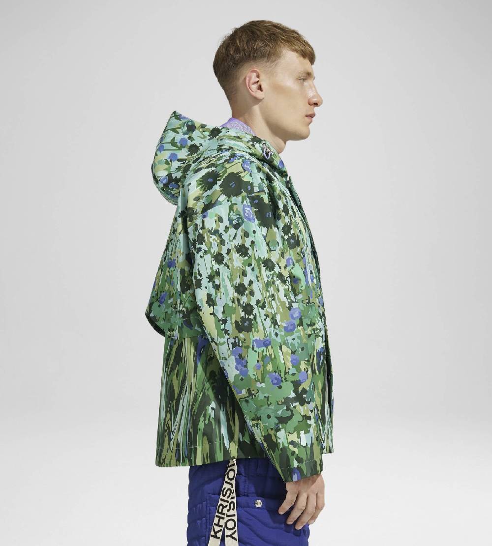Khrisjoy FLOWERS WINDBREAKER WAVE JADE In Linea
