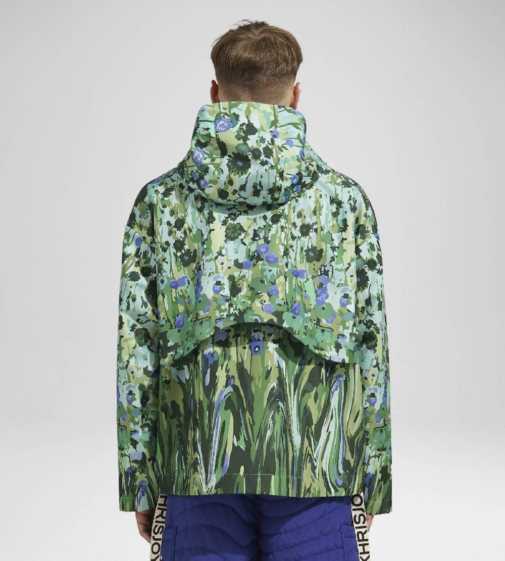Khrisjoy FLOWERS WINDBREAKER WAVE JADE In Linea