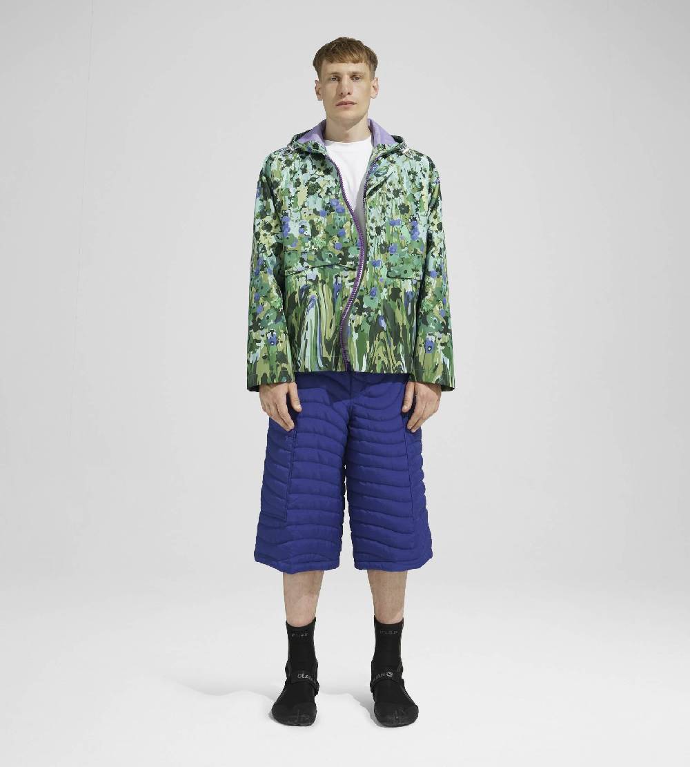 Khrisjoy FLOWERS WINDBREAKER WAVE JADE In Linea