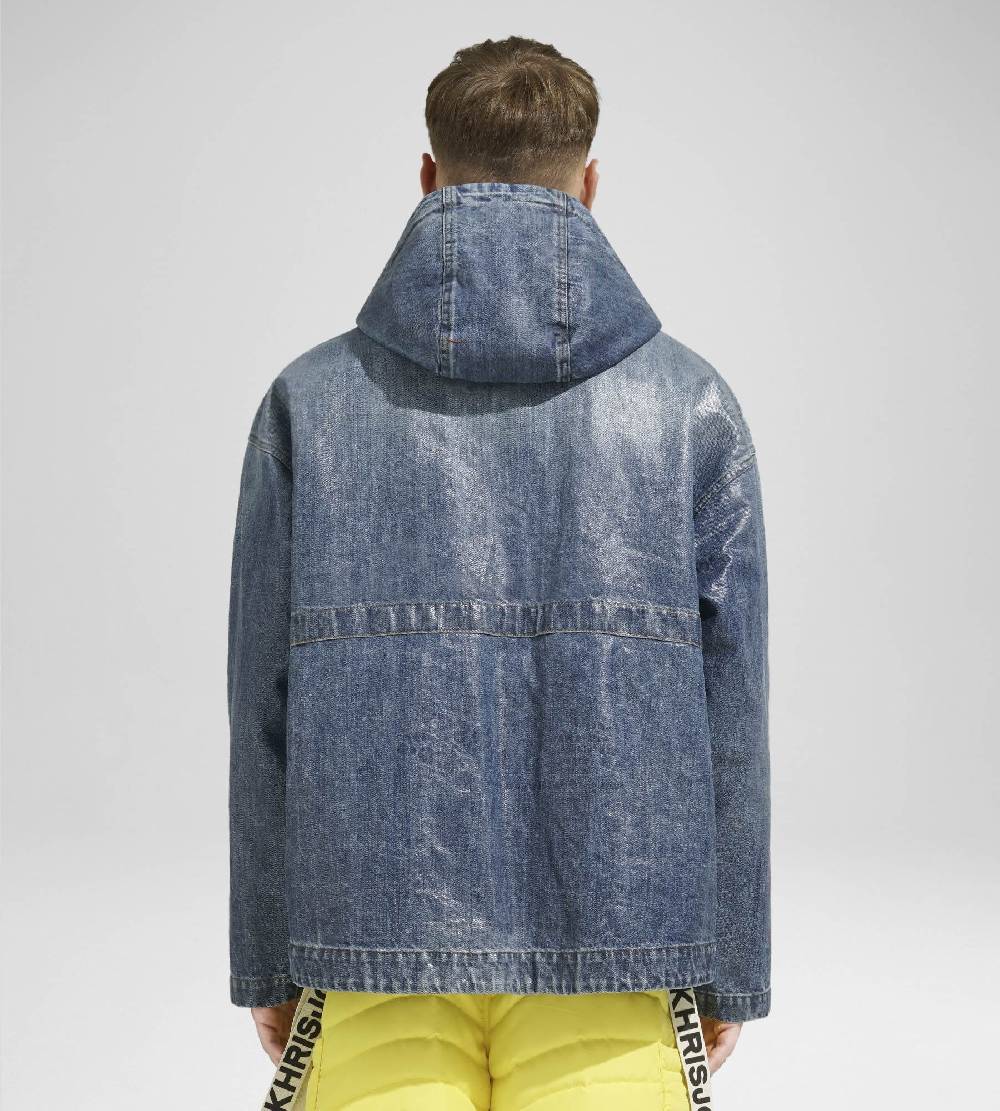 Khrisjoy WINDBREAKER DENIM MEDIUM DENIM Promozione