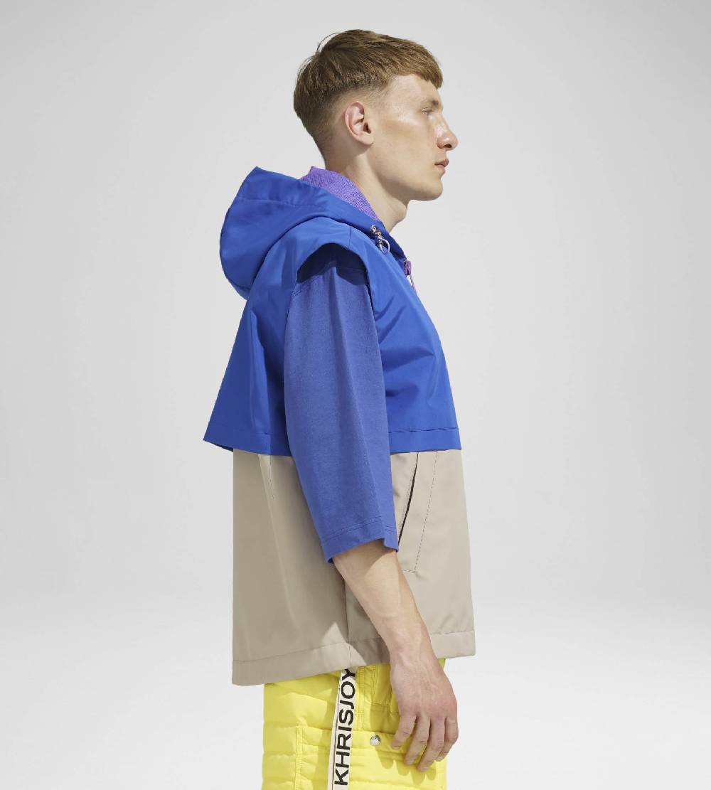 Khrisjoy SHELL WINDBREAKER VEST OVERSEA SAND Negozi Online