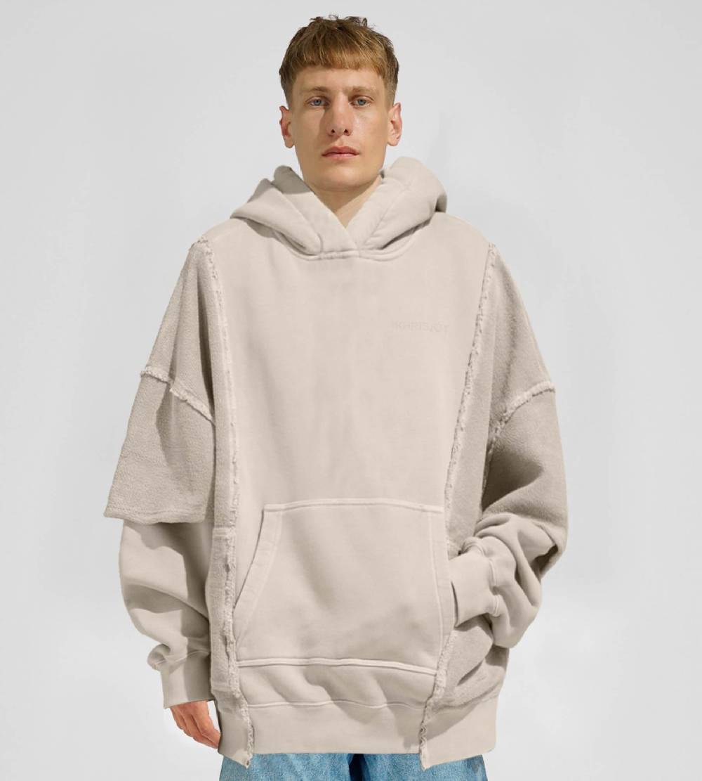 Khrisjoy HOODIE DOUBLE POCKETS DESERT Promozione Limitata