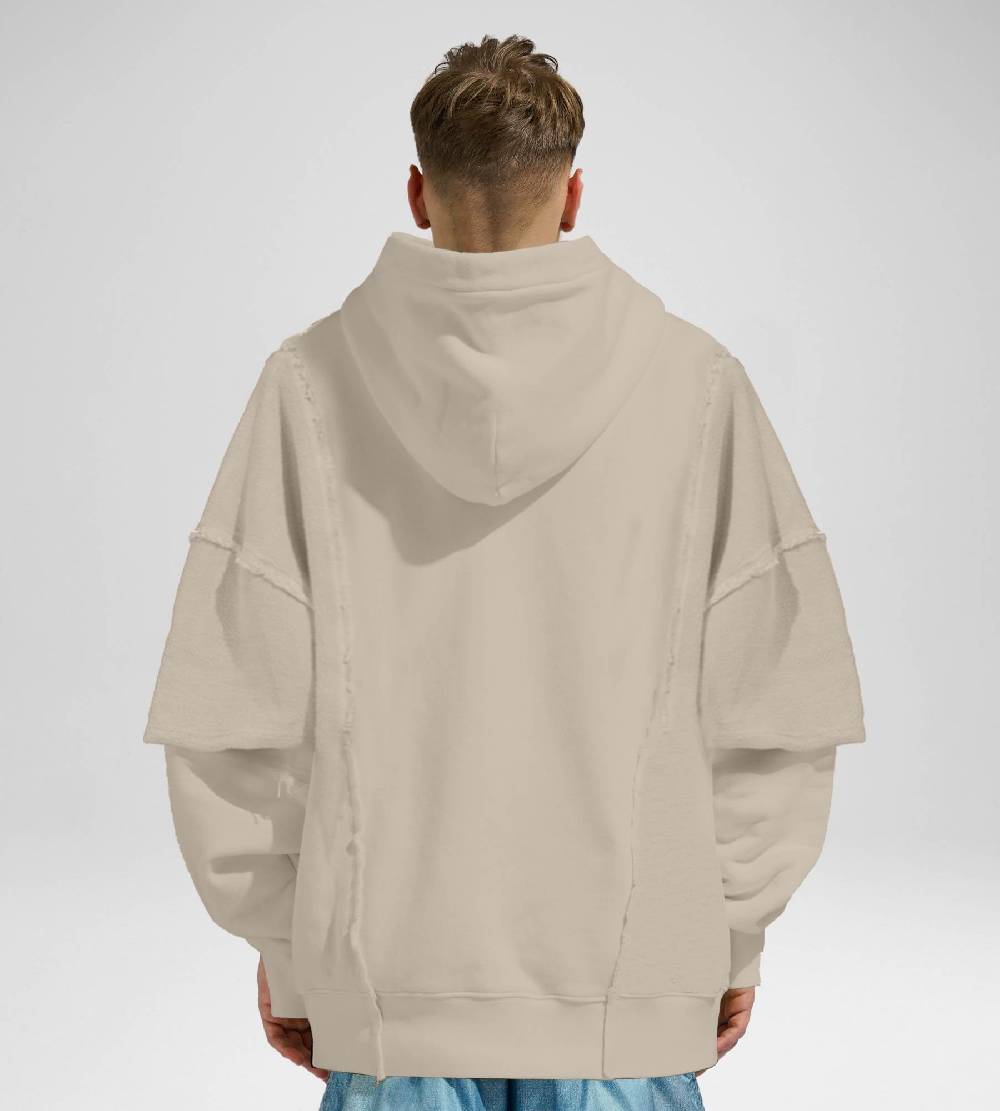 Khrisjoy HOODIE DOUBLE POCKETS DESERT Promozione Limitata