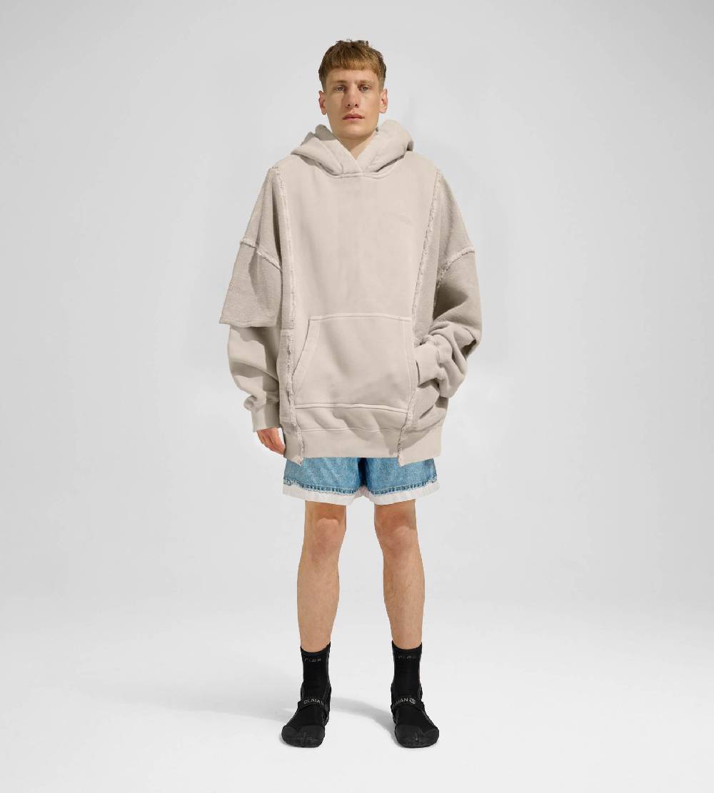 Khrisjoy HOODIE DOUBLE POCKETS DESERT Promozione Limitata