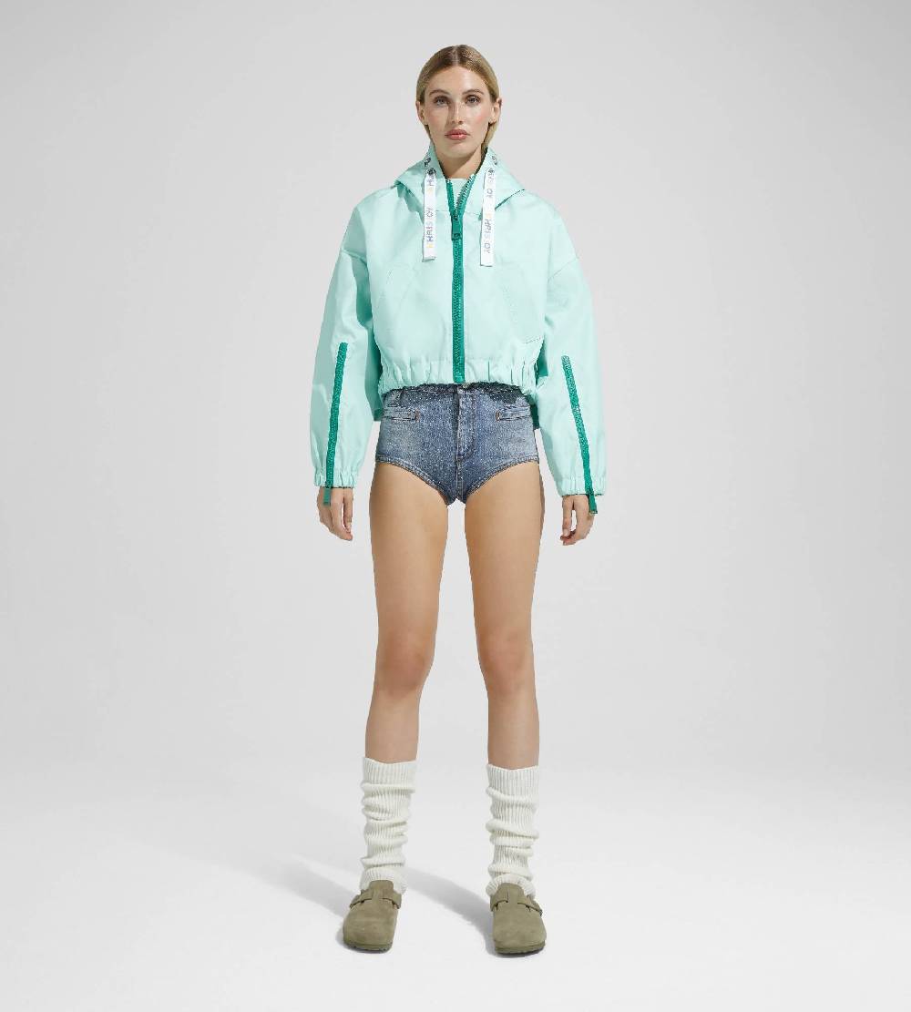Khrisjoy NEW KHRIS CROP WINDBREAKER AFTER EIGHT Offerta