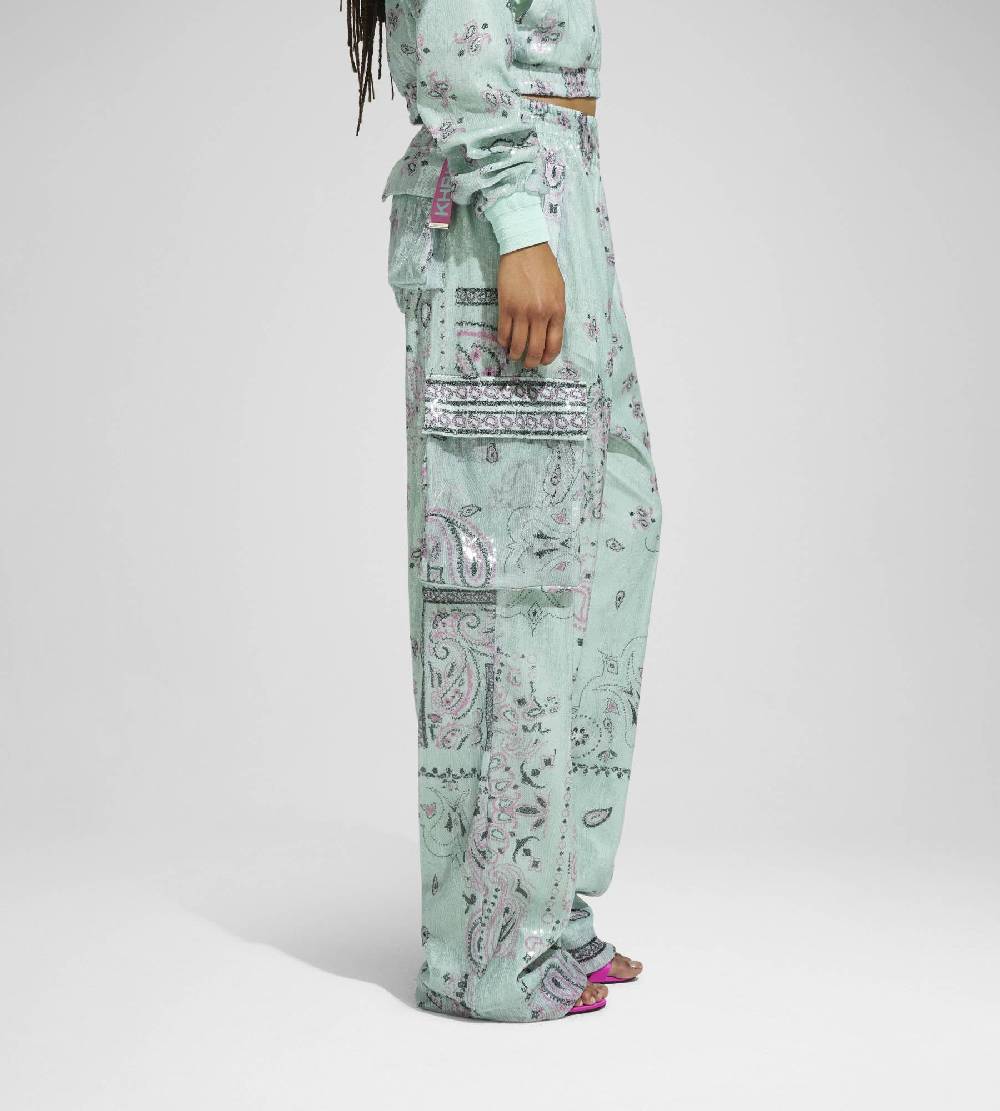 Khrisjoy PANTS MULTIPOCKET PAILLETTES BANDANA AFTER EIGHT Negozio