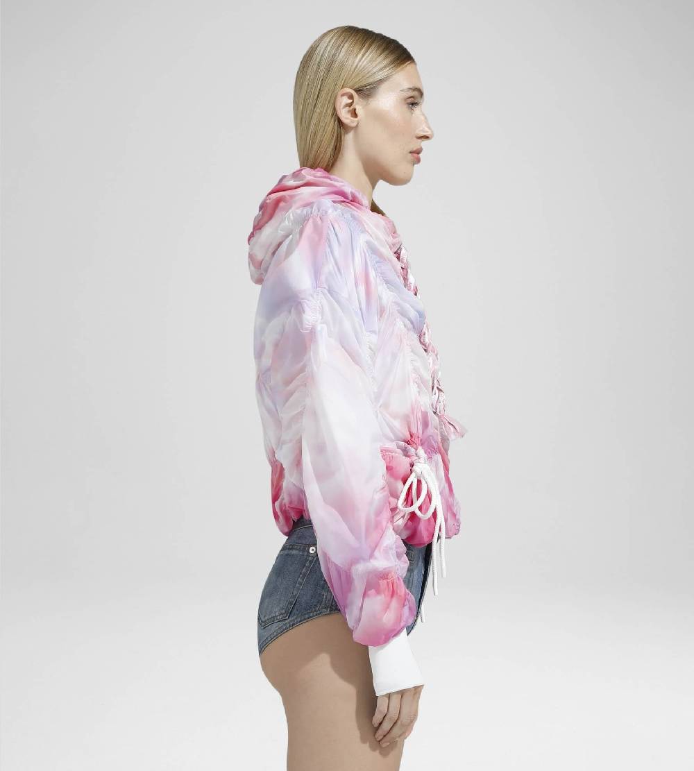 Khrisjoy KHRIS CLOUD PRINT CANDY PINK Nuovo