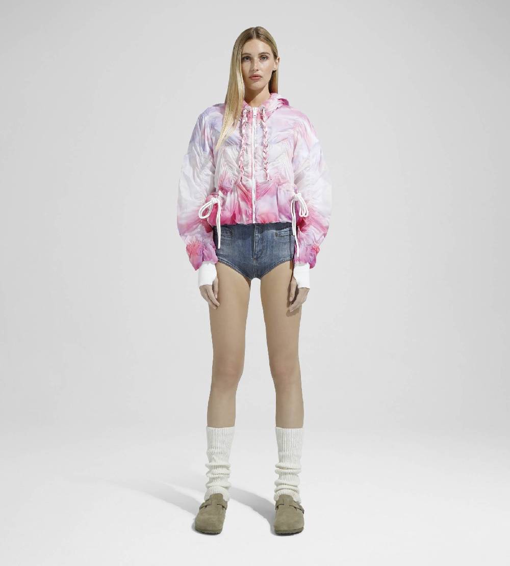 Khrisjoy KHRIS CLOUD PRINT CANDY PINK Nuovo