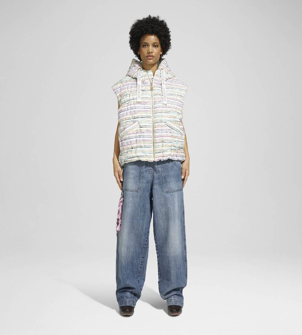 Khrisjoy VEST WAVE EMBROIDERY RAINBOW In Saldo