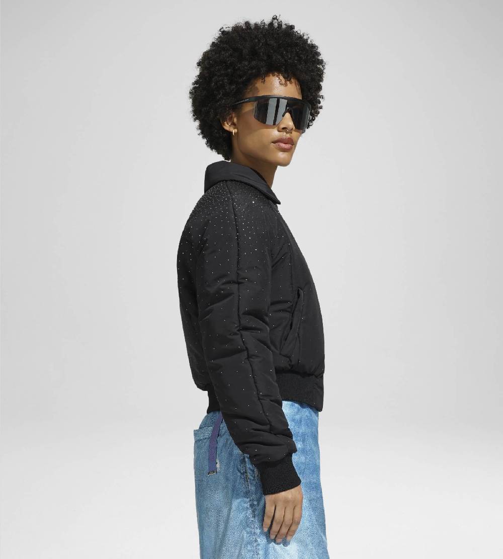 Khrisjoy JIM BOMBER STRASS BLACK Vendita